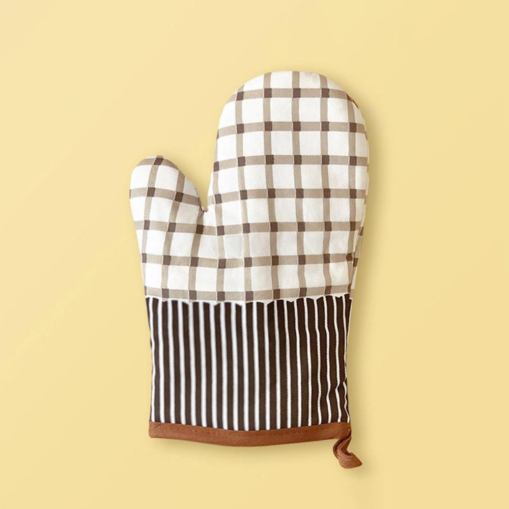 Haushalts-Blumenpunkte Hitzeschutzhandschuhe Verdickte Verbrühschutz-Ofenhandschuhe Mikrowellenhandschuhe Hohe Temperatur