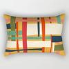 30X50 Yellow Cute Abstract Art Pattern Printing Decoration Living Room Back Home Polyester Rectangular Pillowcase Sofa Cushion