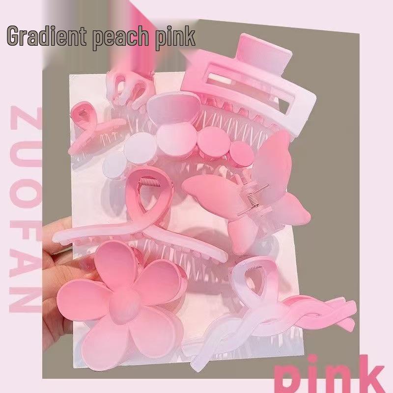 Large Shark Hair Clip: Elegant Back Bun Hairpin for Women - 2024 Headdress Collection