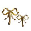 M-Modern-Bow Hook Single Hanger Gold Coat Hooks Bow Shaped Wall Hook Wall Hanging Coat Hook Bathroom Wall Hook Easy To Use ,B