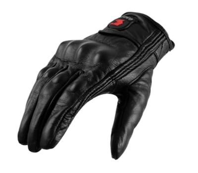 BHYGNVFIP Motorcycle Gloves, Four Seasons, General Motors, Retro Cruise, Racing Car Supplies, Windproof, Waterproof, Unisex, (M)