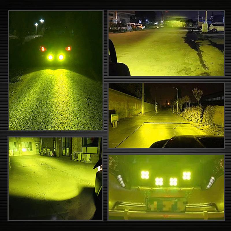 3inch Waterproof LED Work Lights 3500K Cubes Fog Lamp Bar Pods Spot Light for Off Road ATV UTV Truck Boat Motorcycle Accessories