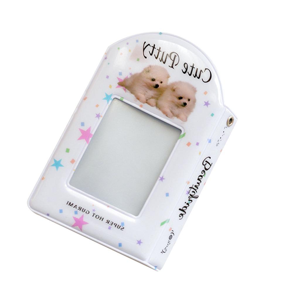 

Creative Cute Puppy Card Album PVC with 16 Internal Pages Photocard Binder 3 Inch Mini Idol Card Collect Book