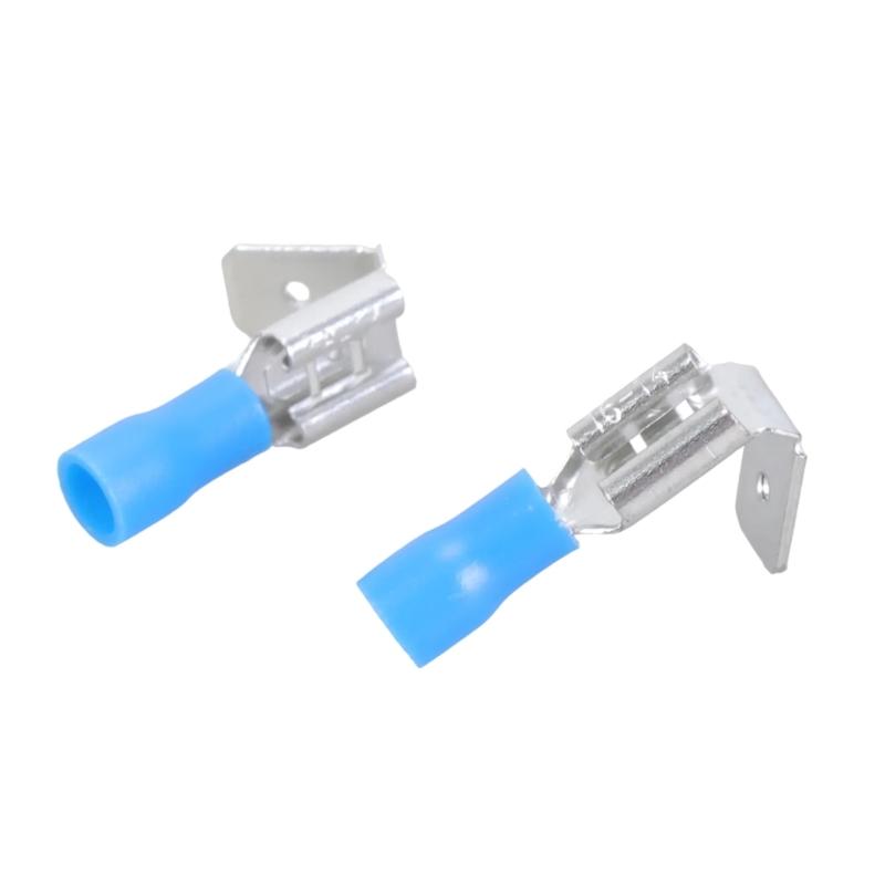 Pack Of 30/40 Quick Disconnect Piggybacks Spades Connectors Half Insulated Crimps Terminals Crimps Terminals Assortment set