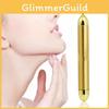Premium Golden Facial Massage Wand Electric Face Massager Beauty Tool For Home And Spa Use