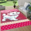 1pc Marie Cat Pattern Area Rug Soft Flannel Floor Mat for Living Room,Office,Bedroom and Carpet,Sofa Coffee Table Floor Mat