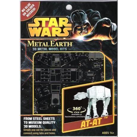 Maquette Métal 3D Star Wars Quadripode Impérial. Star Wars.