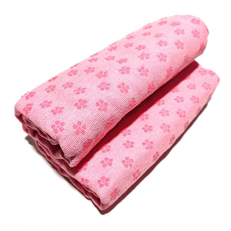 Non-Slip Yoga Towel Mat Home Gym Exercise Pilates Hot Sweat Absorbent Microfiber Fitness Blanket Portable