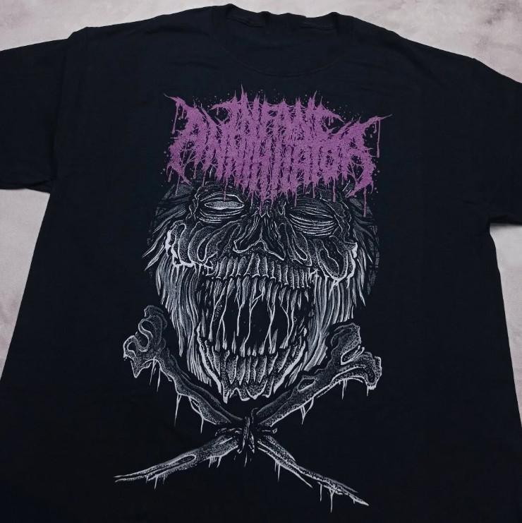 Infant Annihilator Music For Lovers Black T-Shirt Cotton Full Size RD369 Unisex T-Shirt L