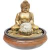 Ice Crack Decorative Handicraft Home Decoration DIY Crystal Ball Magic Sphere Glass Marble Ornament