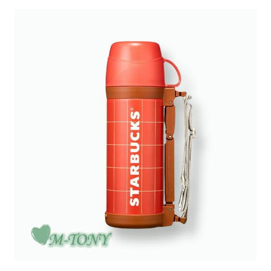 Starbucks Starbucks Korea FFW Water Bottle Retro Check Thermal Insulation Bottle THERMOS 1000ml  Overseas Limited Item/Not Released in