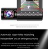 1080P HD Car Dash Cam with 360° Adjustable Triple Lens and Reversing Image