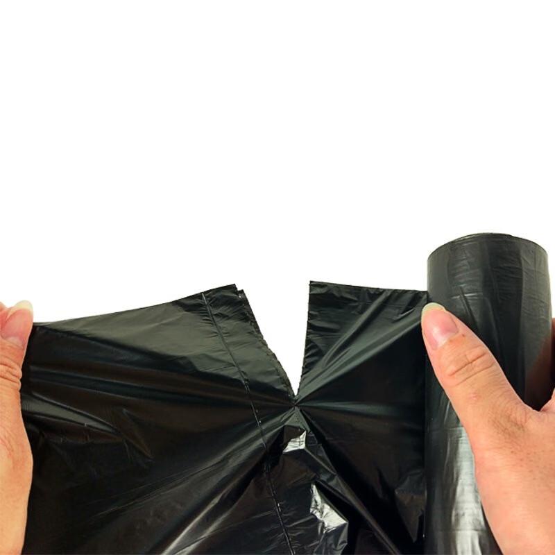 MIAOJIE Point-Break Flat Black Garbage Bags