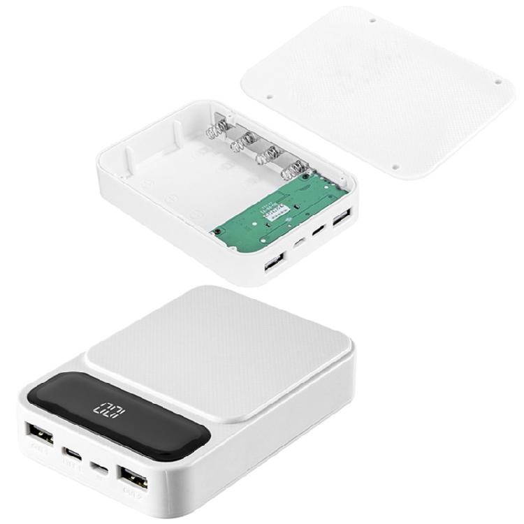 Advanced 18650 Battery Storage Box For 4/6/8/10Cell With Fast Charging Support Easy Assembly PowerBank Building Case