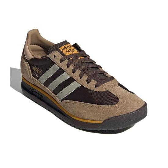 adidas SL72 RS Braun Gebraucht Gelb Unisex Freizeitschuhe Kittgrau IG4645