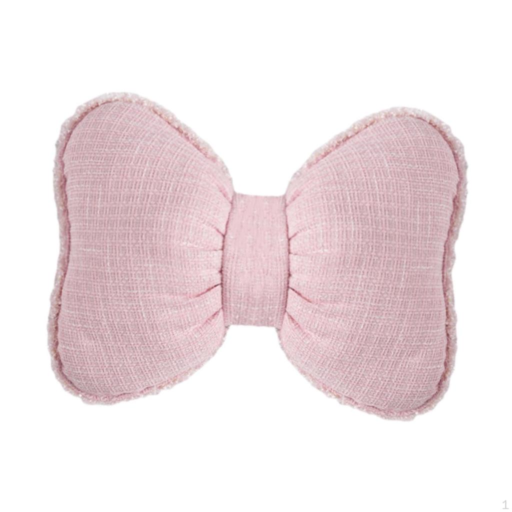 Bowknot Pillow Back Support Home Furnishing Bedside Cushion Sofa Throw for Office Chair