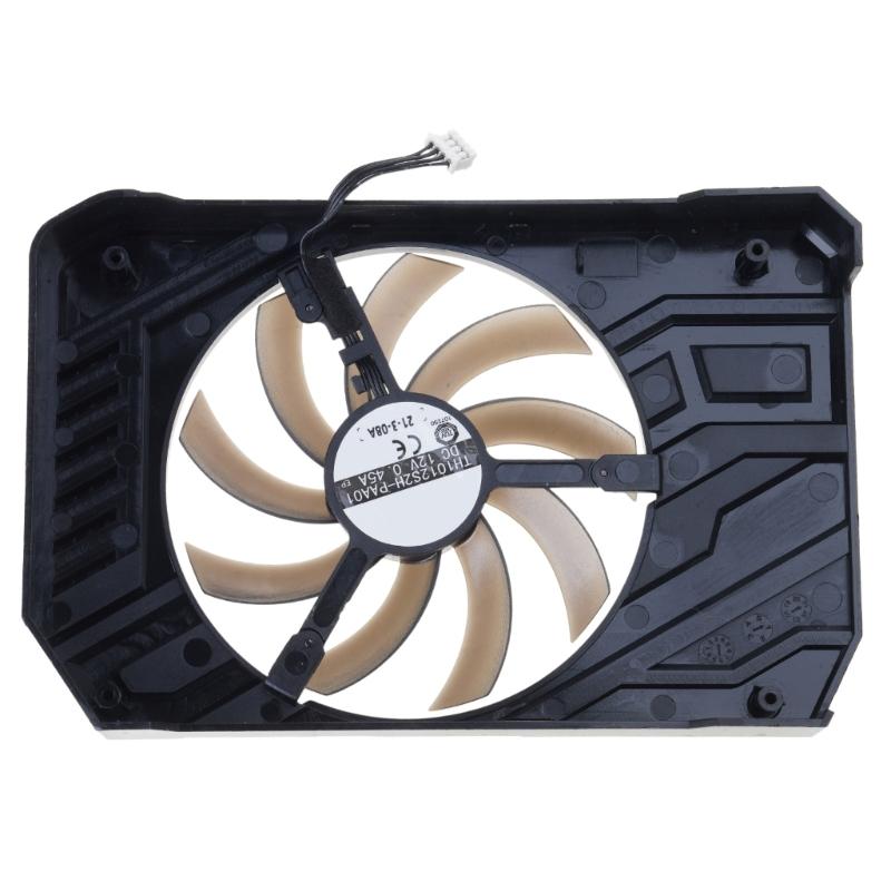 Graphics Card 85mm 4Pin Coolers Fan Replacement Accessories Graphics Card Cooling Fan for GTX1660 2060 StormX Computer