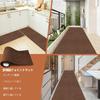 XINJIY Hallway 4mm Floor Kitchen Tile Entryway Long Compatible with Underfloor Solid Washable Carpet, 60x240cm, Thick, Anti-Slip, Water-Repellent,