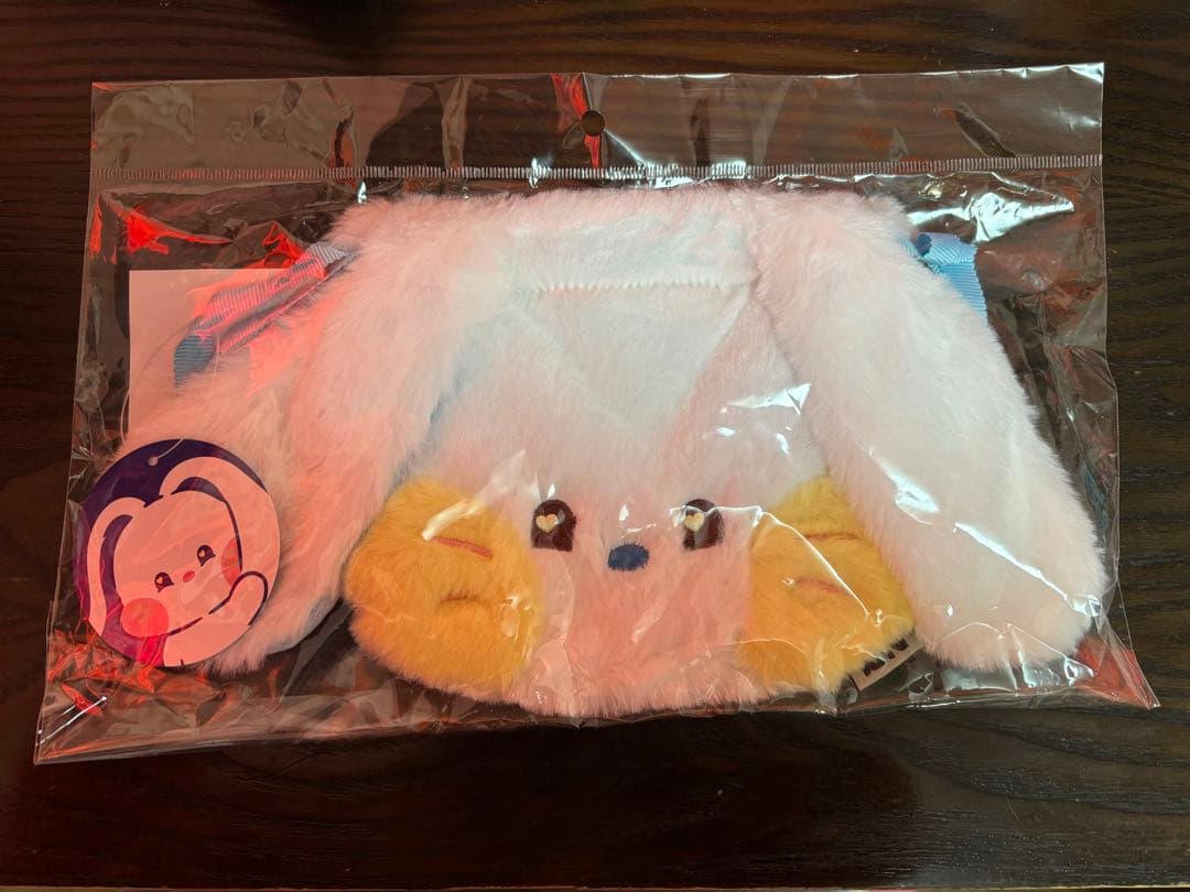 

[USED] NewJeans bunini Plush Drawstring Bag (White)