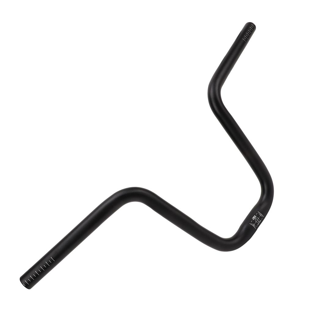 Mountain Bike Handlebar 25.4mm Diameter 580mm Extra Long Handlebar Aluminum Alloy Folding Road Bike