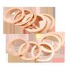 Solid Pure Copper Flat Washers Gasket Seal Ring M5 M6 M8 M10 M12 M14 M16 Metric Crush Washers For Sump Plug Oil Pipe Boat Repair Oil Drain Plugs 3