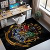 Harry  Potter Pattern Rug, Indoor/Outdoor Mat, for Picnic, Gameroom, Bedroom, Office, Living Room, Home Decor Carpet, Birthday Gift