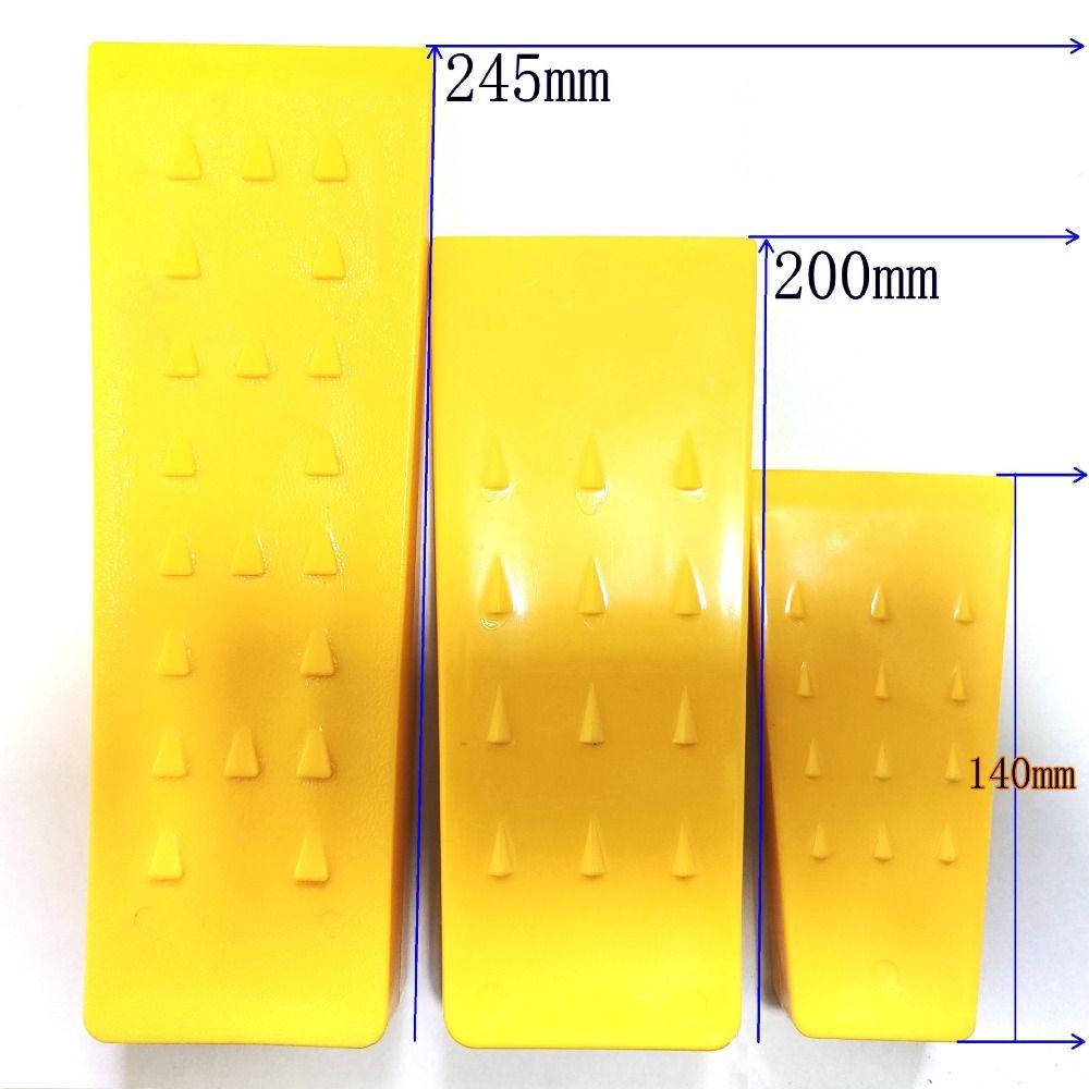 Sturdy Tree Felling Wedges ABS Plastic Splitting Wedge Chainsaw Wedges for Trees Tree Cutting Tool