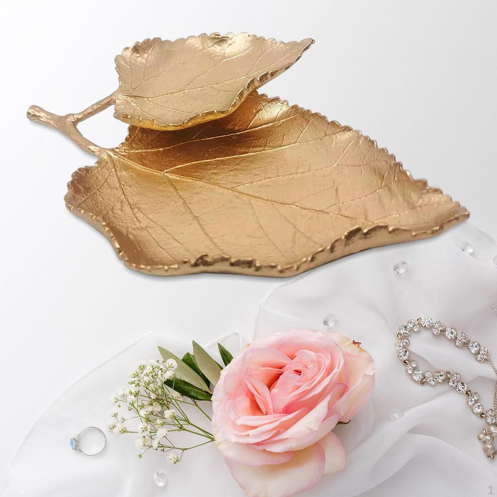 Jewelry Display Plate Storage Tray,Jewelry Holder Ornament Decorative Trinket Dish