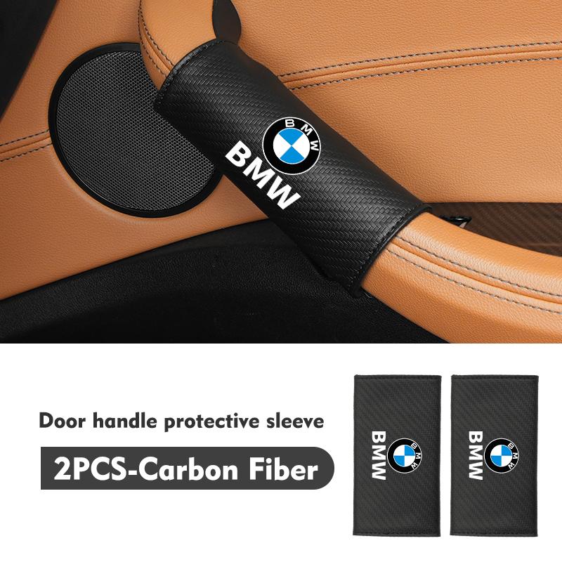 For BMW Car Door Handles Cover Leather Anti-Wear Protective Case E46 E90 E60 F10 E39 F30 E36 E87 E90 E30 E53 F31 E92
