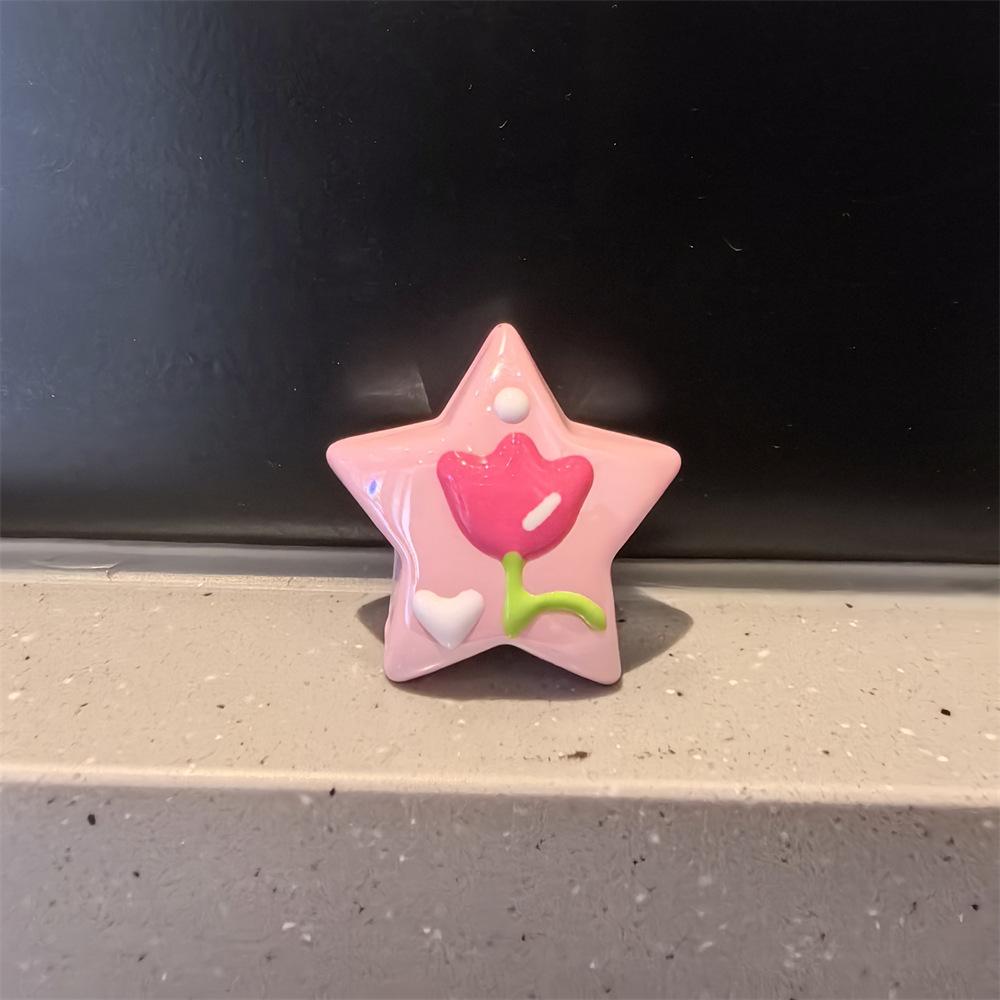 New Girl Pearl Crystal Bow Shoe Charm DIY Tulip Shoe Laces Charms for Sneakers Colorful Star Love Buckle Shoes Decorations