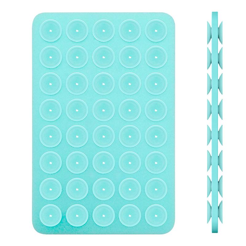 1Pc Backed Adhesive Sucker Pad For Fixed Pad 40 Double Side Silicone Suction Pad For Mobile Phone Fixture Suction Cup