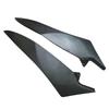 2pcs Black Gas Fuel Tank Side Trim Cover Panel Fairing Cowl Fit For Yamaha YZF-R1 2009-2014