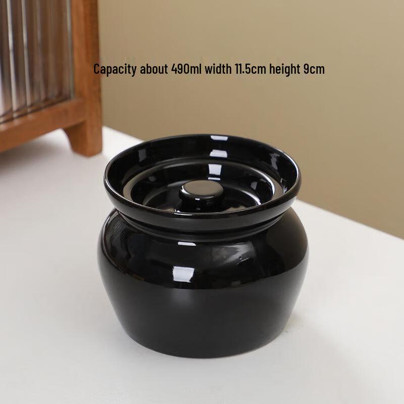 

Mina Single-Serving Ceramic Double Boiler Stew Pot