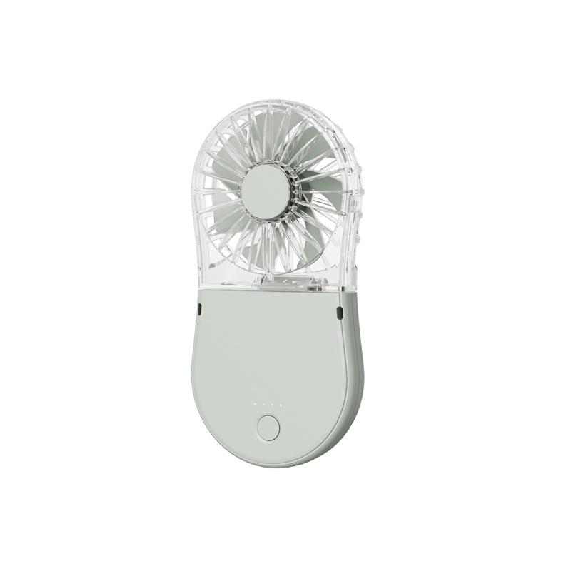 

2026 Transparent Foldable Neck Hanging Three-in-One Handheld Fan 1800mAh