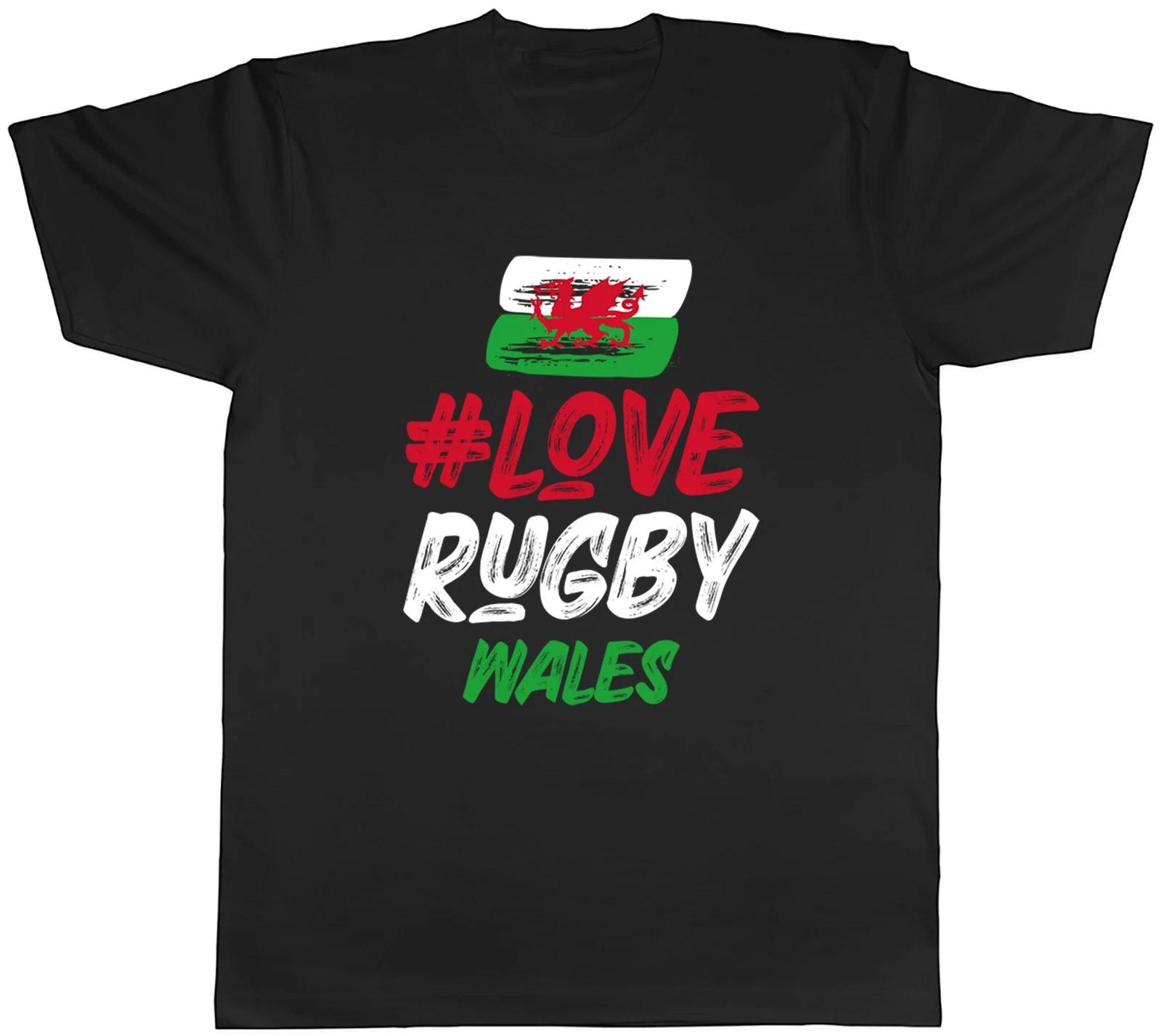 Wales Rugby Supporter Fan Mens T-Shirt Tee Gift Top XS