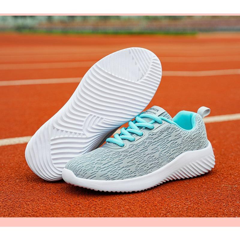 Spring and Summer Fly Woven Casual Shoes Breathable Travel Sports Shoes Plus Size Running Shoes