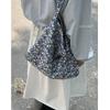 New Style Retro Floral Canvas Bag Zhang Ruonan Same Small Flower Cloth Single Shoulder Cross-slung Tote Women's