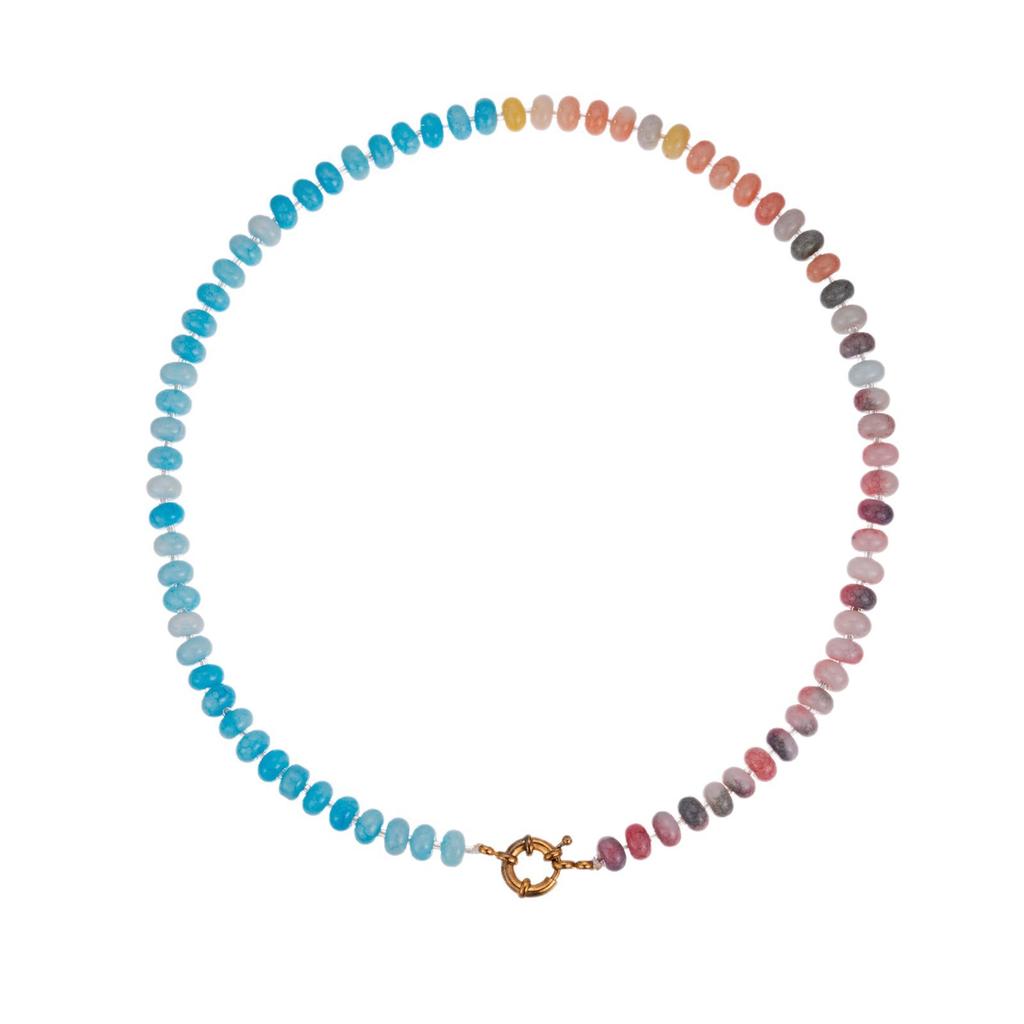 Yori Summer Candy-colored Fresh Handmade Beaded Necklace Jewelry Bijoux Gift Wholesale Autumn&Winter Style Stacking Jewelry