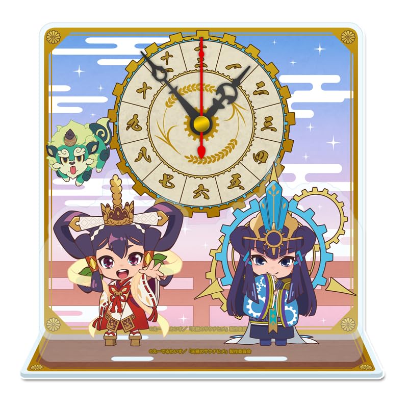 

Of Rice and Ruin Petitchoco Mini Acrylic Table Clock Sakuna