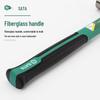 SATA Round Head Hammer with Non-slip Fiberglass Handle, 0.5 lb - Household Striking Tool 92301