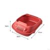Litter Box with Ergonomic Design for Indoor Pets