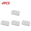 1/3/5pcs Portable Eggs Box 3/4/8 Grids Egg Holder with Lid Outdoor Camping Picnic Egg Storage Box Transparent Kitchen Organizer