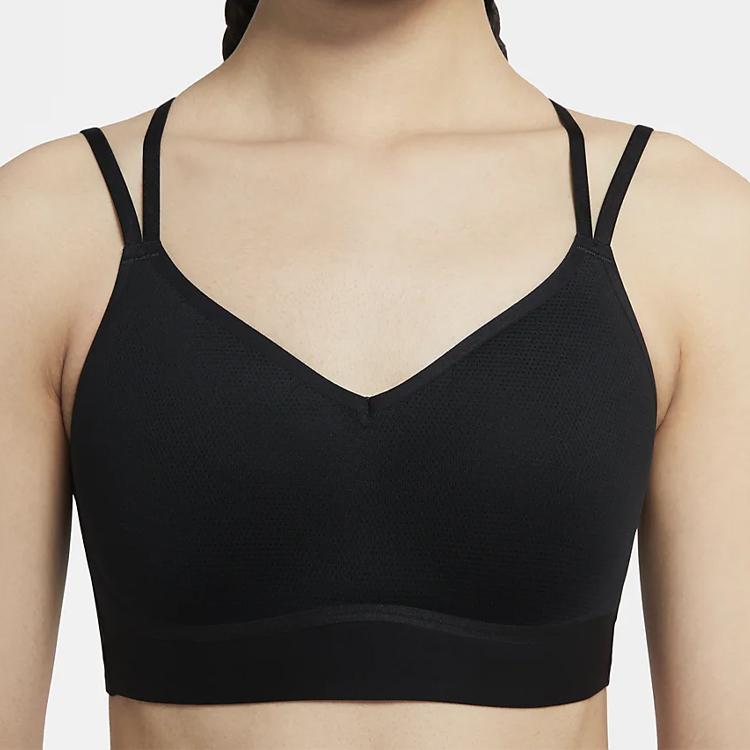 Nike Indy Breathe Low Impact Support Sports Bra Women Underwear Black CQ8964-010