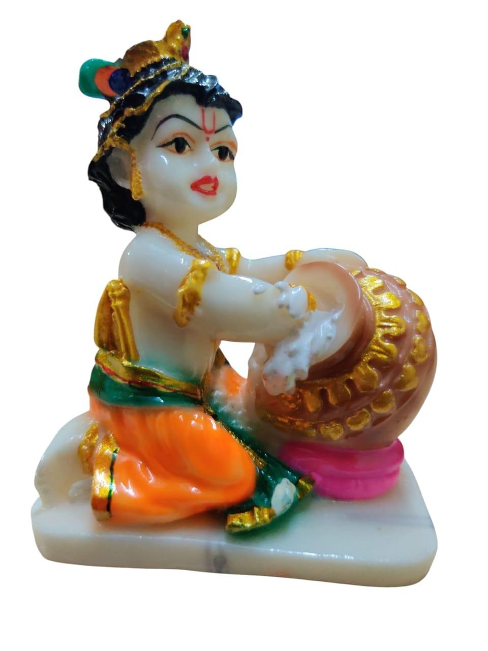 @ Idol Laddu Gopal Bal Gopal Statue Multicolor For Home 242Gm Zr-7023-60%Off