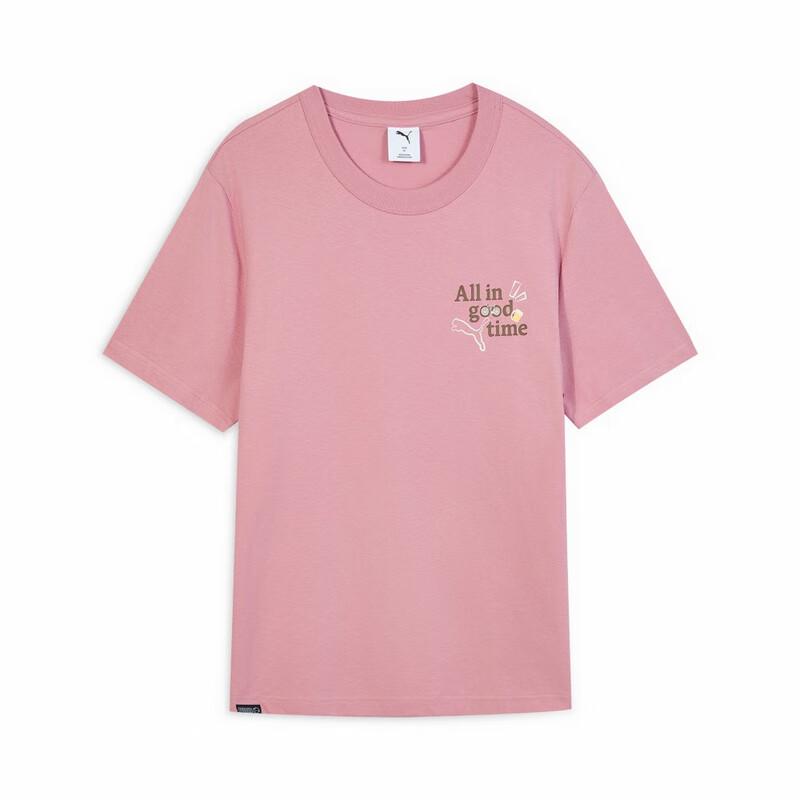 PUMA ALL IN GOOD TIME Lifestyle Short Sleeve T-Shirt XL
