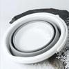 3L Collapsible Bucket Portable Folding Bucket Silicon Car Washing Bucket Outdoor Fishing Travel Camp  Household Storage