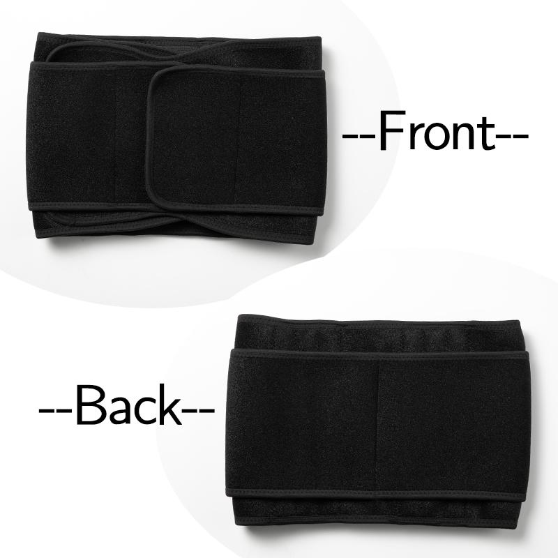 Men Sauna Waist Trainer Sweat Trimmer Belt Weight Loss Workout Fitness Compression Eraser Body Shaper