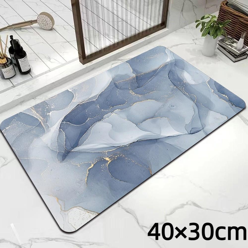 Quick Dry Kitchen Drain Mat Gilded Marble Absorbent Floor Mat New Tableware Countertop Mat
