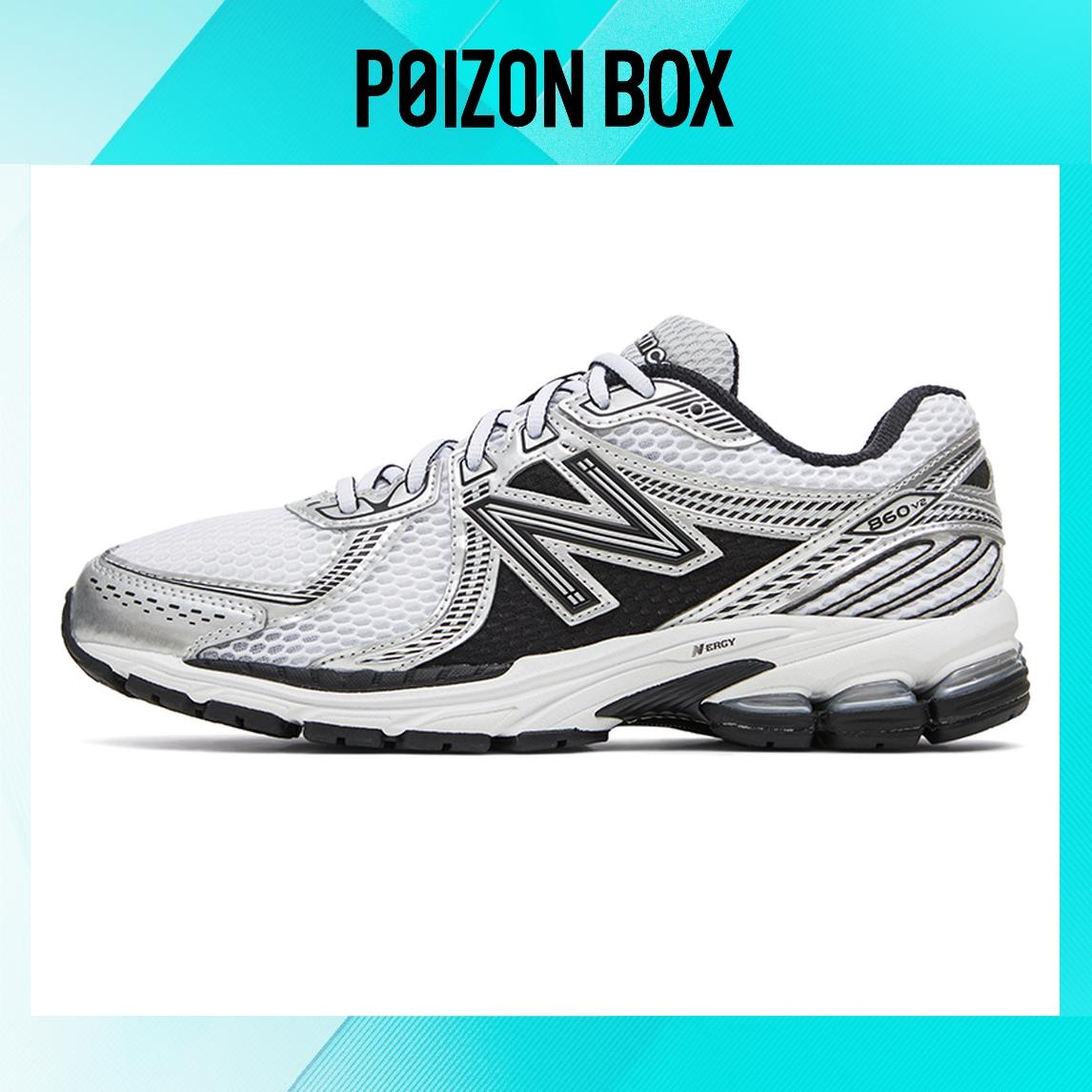 

кроссовки New Balance 860v2 Black White Silver ML860XD