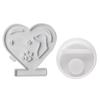Flexible Silicone Mould Set for Crafting Unique Cats and Dog Themed Decorations Portable for Home and Garden Supplies